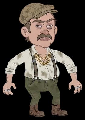 Buzzin character rig: Janusz