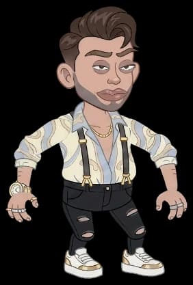 Buzzin character rig: Lanser
