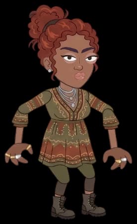 Buzzin character rig: Hipi
