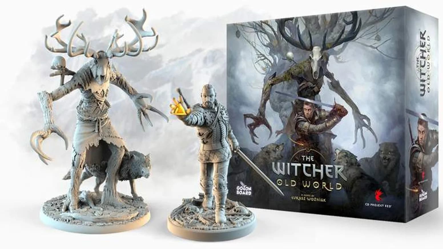 Pudełko The Witcher: Old World z figurkami