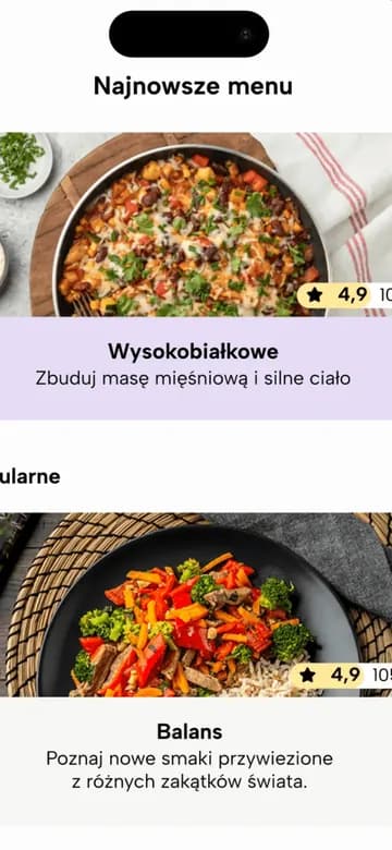 Ekran przepisu w Fitatu